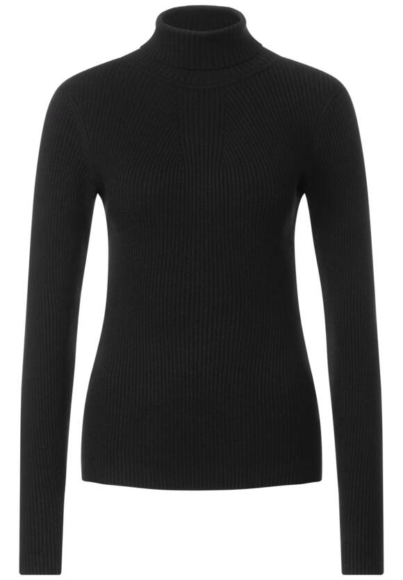 A302593 basic ribbed roll neck - Dames